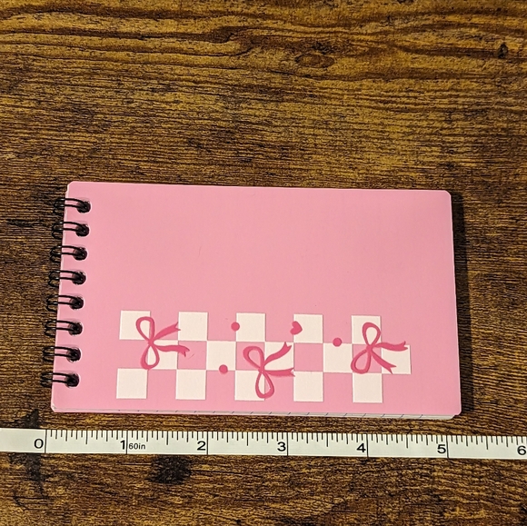 Mini Bow Design Notebook New! - Picture 5 of 6